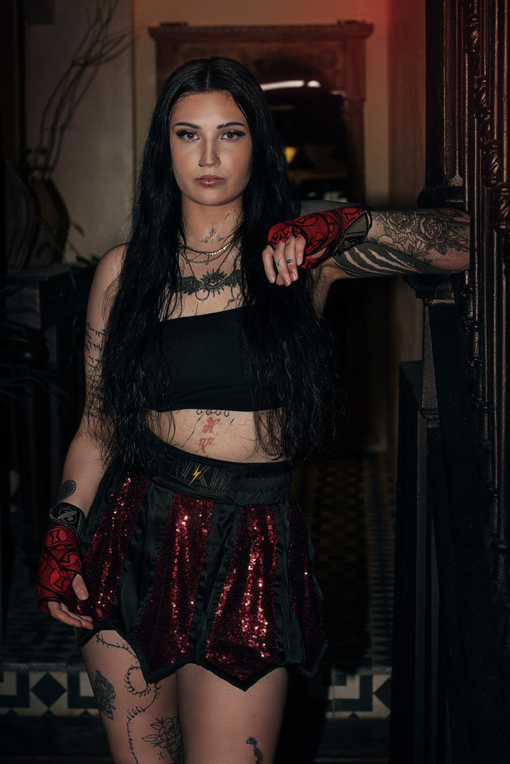 GLADIATRIX Training Skirt ⏐THE BLACK WIDOW EDITION